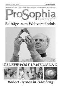 ProSophia 06-2006 Deckblatt