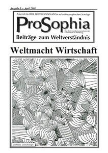 ProSophia Ausgabe 08. April 2008